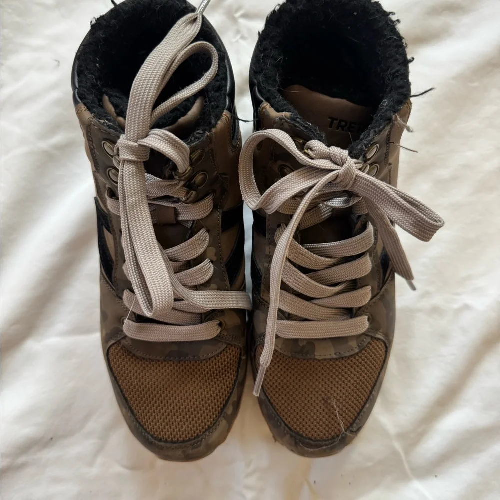 TRETORN Women's Lily Hi-Top Sneakers Size 7.5M - Picture 2 of 5